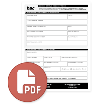 Claim Status Form - PDF